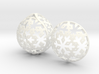 Customizable Christmas Ornament - Snowflakes 3d printed 
