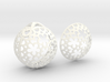 Customizable Christmas Ornament - Flowers 3d printed 