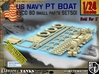 1/24 PT Boat Small Parts Set501 3d printed 