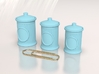 Cute Jar for Your Dollhouse, Size L 3d printed 