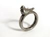 Office Bird Ring (various sizes) 3d printed Stainless Steel