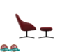 Miniature Kyo Lounge Chair 170 - Walter Knoll  3d printed Miniature Kyo Lounge Chair 171 - Walter Knoll 