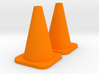 Traffic Cones - 2 3d printed 
