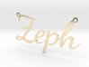 Zeph necklace 3d printed 