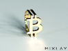 Bitcoin Ring 18 3d printed 