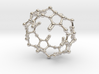 Cucurbituril CB[6] Molecule Pendant Small 3d printed 