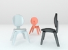 1:22.5 scaled chair 1 3d printed Single colour by default please note.
