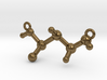 Taurine Molecule Pendant 3d printed 