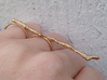 Twig Double Ring 3d printed 