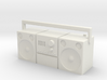 Scale 1/10 radio, cassette player, old type 3d printed 