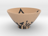 DRAW bowl - QR code 3d printed 