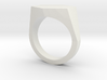 hexagon customizable ring 3d printed 