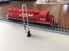 'HO Scale' - Train Filling Pump 3d printed photo shows N Scale pump