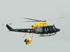 Bell 212-412 1/48 bent Exhausts 3d printed 