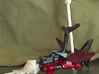 Mistress of Flame head for RID Windblade 3d printed cybertronian sailboat alt mode