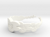 Floral Wreath Ring 3d printed 