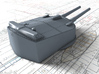 1/350 HMS Agincourt 12" BL MKXIII Guns B. Bags x7  3d printed 3d render showing Tuesday Turret