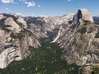 Model of Yosemite Valley, CA (10cm, Full-Color) 3d printed 