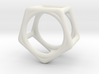 Simply Shapes Rings Pentagon 3d printed 