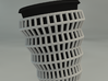 Wireframe Espresso Cup (Inner Ceramic Cup) 3d printed A render of the 2 parts.