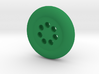 Seven Hole Button 3d printed 