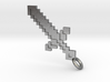 Minecraft Sword Pendant 3d printed 