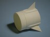 Pershing 1 BT80-1st Stage Fin Unit for 24mm motors 3d printed 
