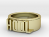 HODL Ring - Plain (Size 13) 3d printed 