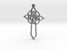 Personalised Celtic Cross Pendant 3d printed Personalised Celtic Cross Pendant