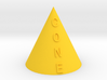 Cone 3d printed 