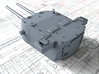 1/350 HMAS Canberra 8"/50 MKVIII Guns 1942 3d printed 3d render showing A and Y Turret detail