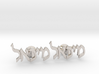 Hebrew Name Cufflinks - "Michoel" 3d printed 