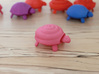 Squishy Turtle - Swirled Bun 3d printed 
