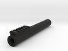 Archimedes Suppressor with Rail 3d printed 