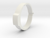 Theta - Protractor Ring: Pointer 3d printed 
