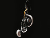 GLaDOS Earring 3d printed 
