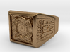 Square Manchus Ring Size 12 3d printed 