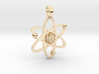 Atom [pendant] 3d printed 