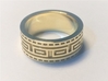 Aztec Celtic Ring  3d printed 