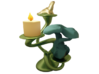 Tripla Candelabra - Votive (1.5") Candle 3d printed Shown with Sea Lion and Rock Tree (not included)