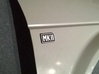 Badge for VW Golf 2 MKII MK2 3d printed 
