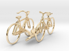 Bicycle Cufflinks 3d printed 