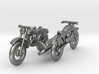 Motorcycle Cufflinks L-size 3d printed 