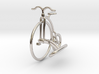 Vintage Bicycle Cufflink 3d printed 
