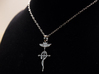 Flamel's cross [pendant] 3d printed 