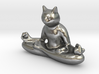 Meditating Cat 3d printed 