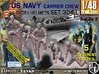 1/48 USN Carrier Deck Crew Set304-1 3d printed 