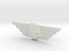 Winged Skull Imperial Guard Badge 40k 8.3cm 3d printed 
