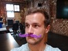 Elegant Moustache with Noseclip 3d printed 