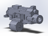Heavy Machinegun with drum magazine for pintle mou 3d printed 